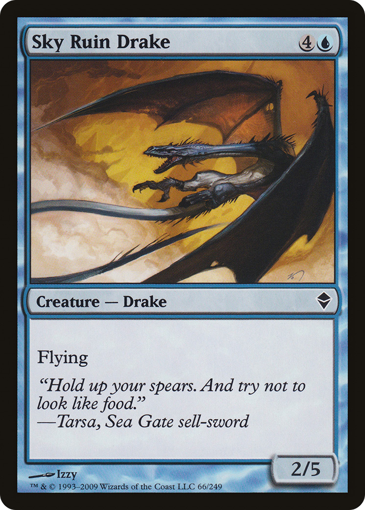 Sky Ruin Drake (ZEN-066) - Zendikar Foil