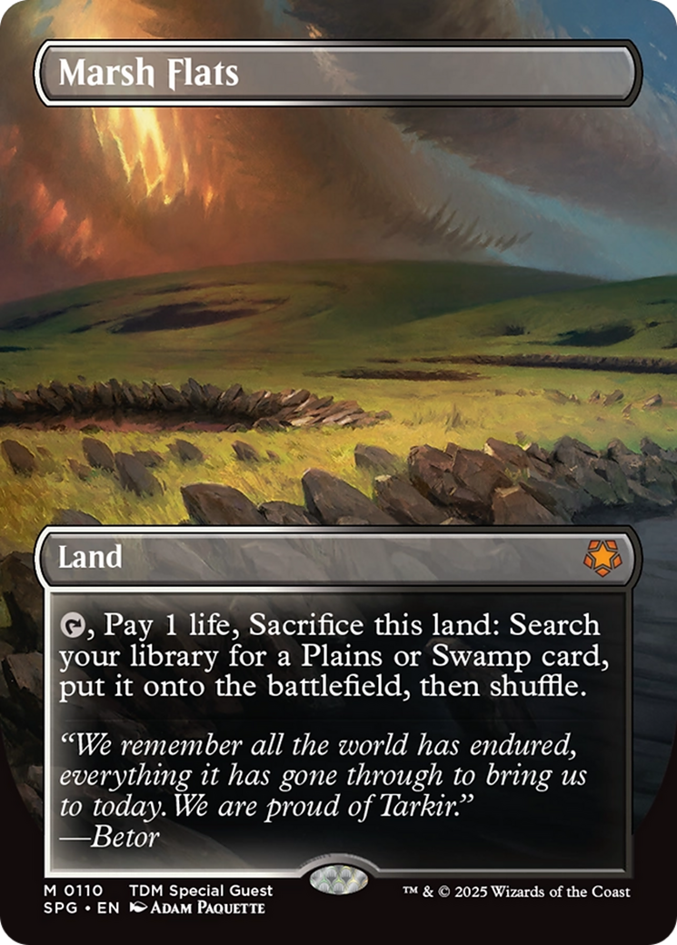 Marsh Flats (Borderless) (SPG-110) - Special Guests