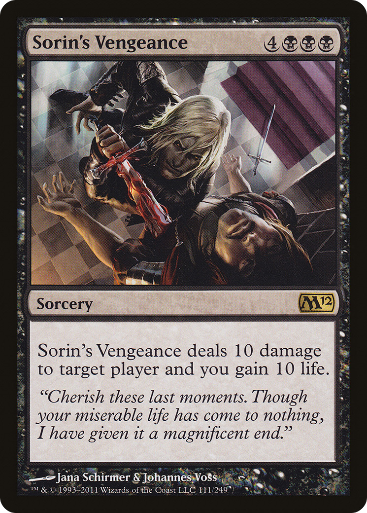 Sorin's Vengeance (M12-111) - Magic 2012