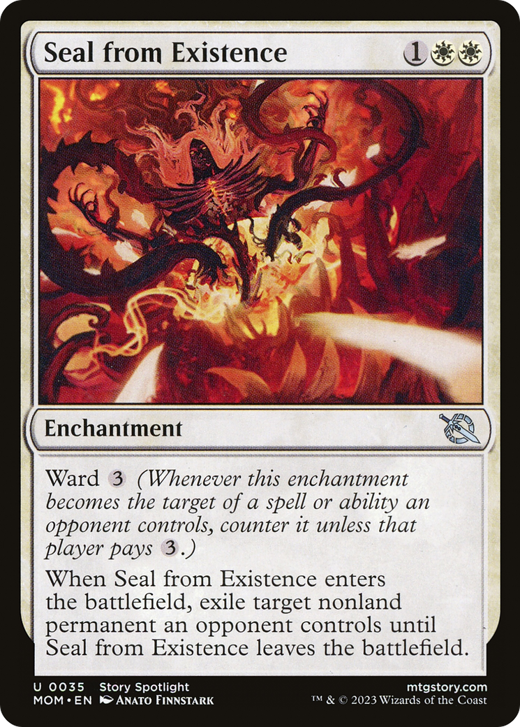 Seal from Existence (MOM-035) - March of the Machine Foil