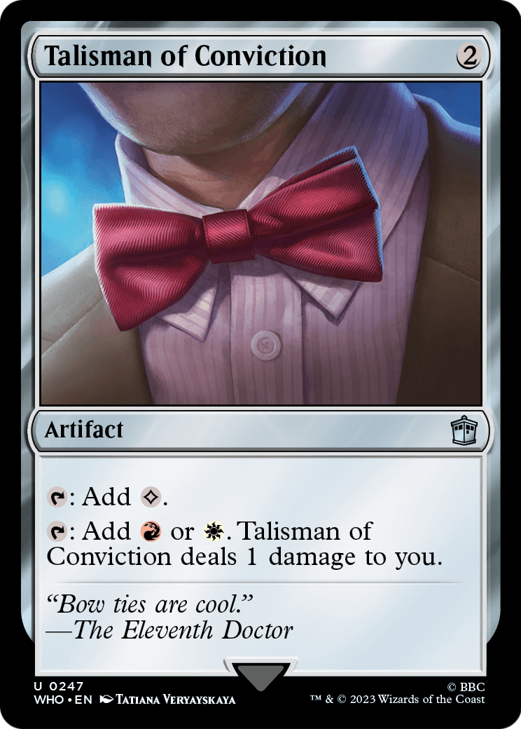 Talisman of Conviction (WHO-247) - Doctor Who Foil