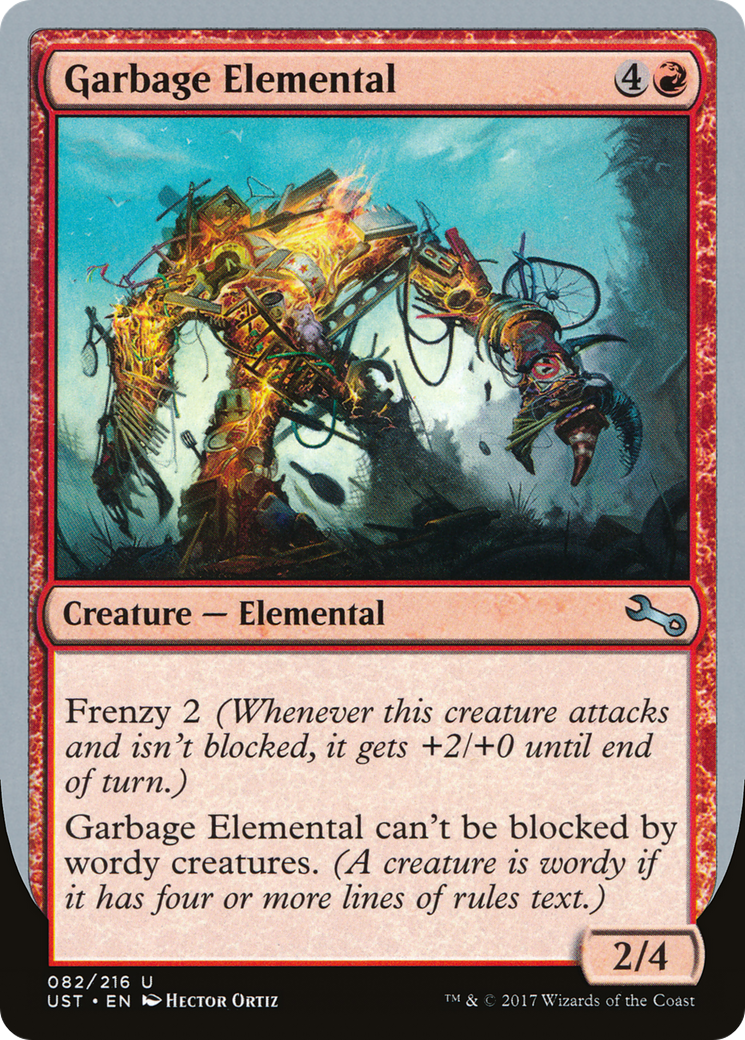 Garbage Elemental (A) (UST-82A) - Unstable