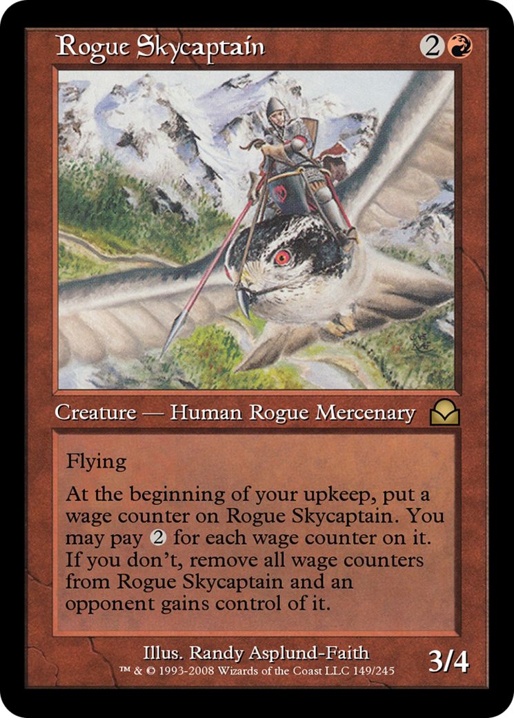 Rogue Skycaptain (ME2-149) - Masters Edition II