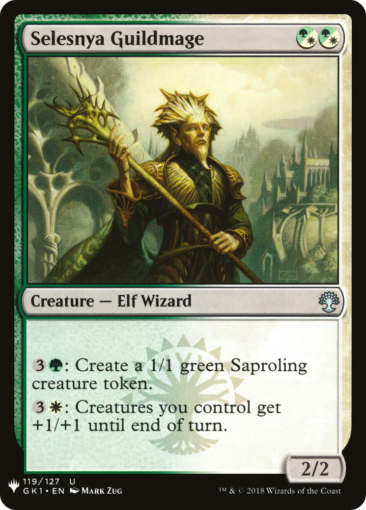 Selesnya Guildmage (LIST-GK1-119) - The List