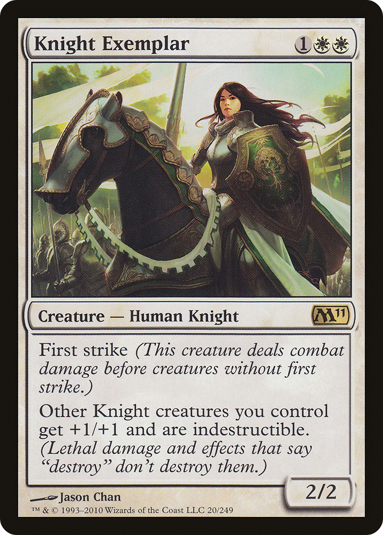 Knight Exemplar (M11-020) - Magic 2011