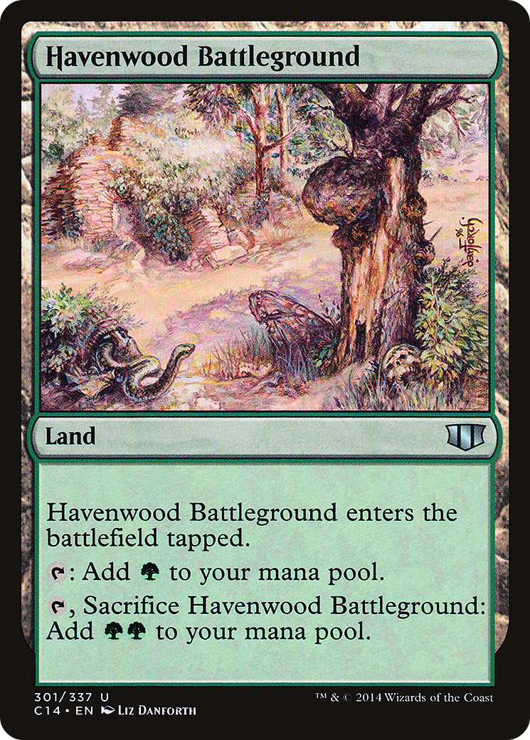 Havenwood Battleground (C14-301) - Commander 2014