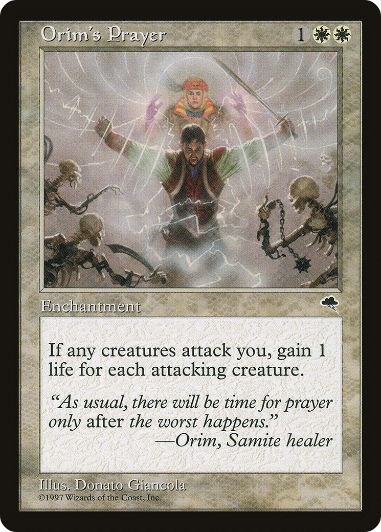 Orim's Prayer (TMP-032) - Tempest