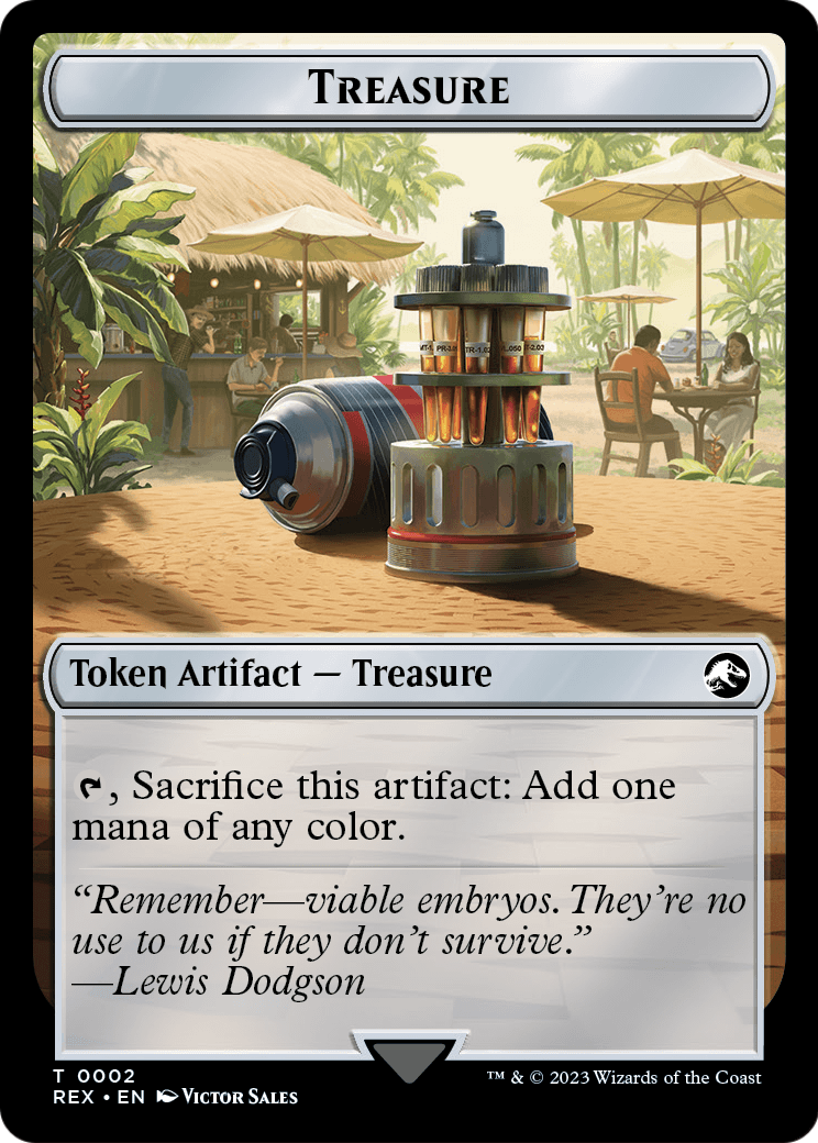Treasure (TREX-002) - Jurassic World Collection Tokens