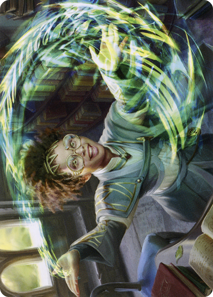 Eureka Moment // Eureka Moment (ASTX-025) - Strixhaven Art Series (Borderless) Foil
