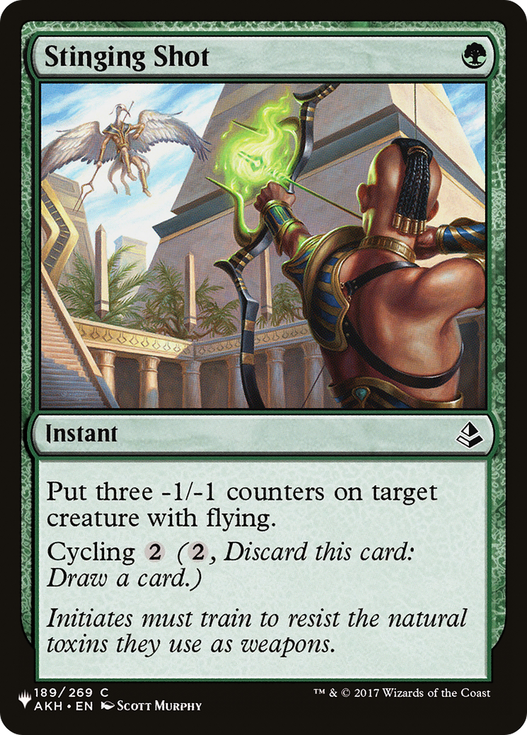 Stinging Shot (LIST-AKH-189) - The List
