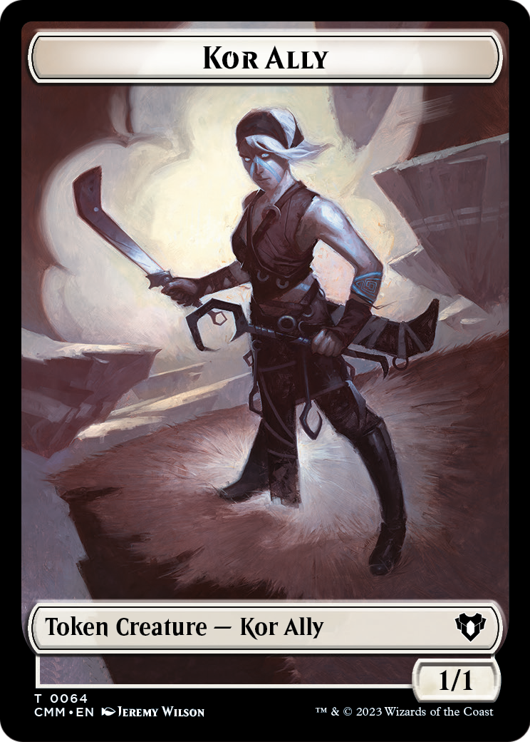 Kor Ally (TCMM-064) - Commander Masters Tokens Foil