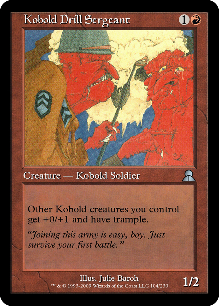 Kobold Drill Sergeant (ME3-104) - Masters Edition III