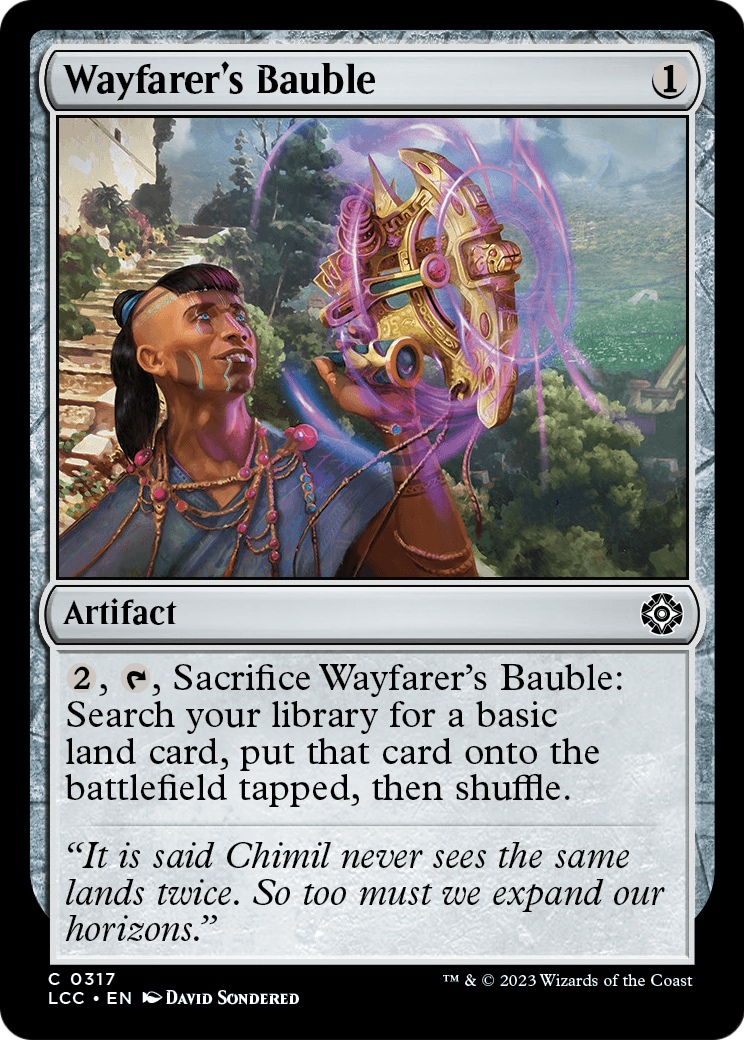 Wayfarer's Bauble (LCC-317) - The Lost Caverns of Ixalan Commander
