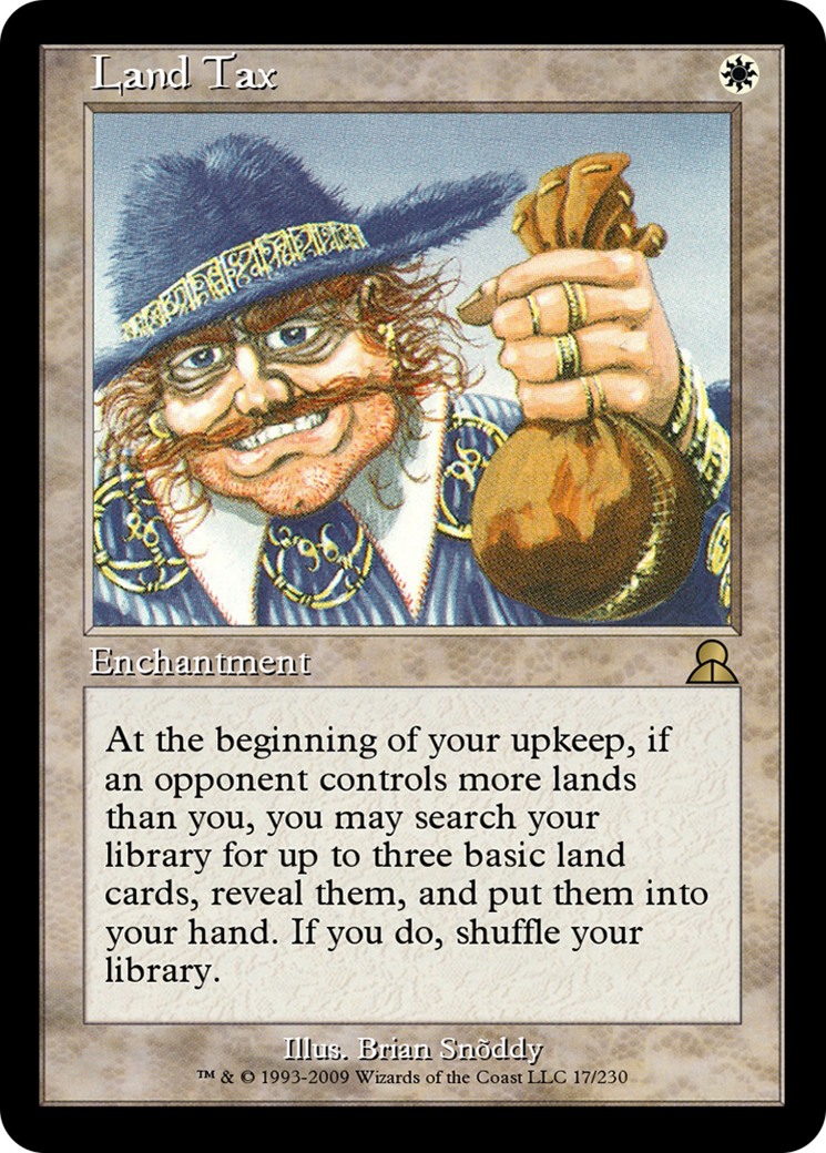 Land Tax (ME3-017) - Masters Edition III Foil