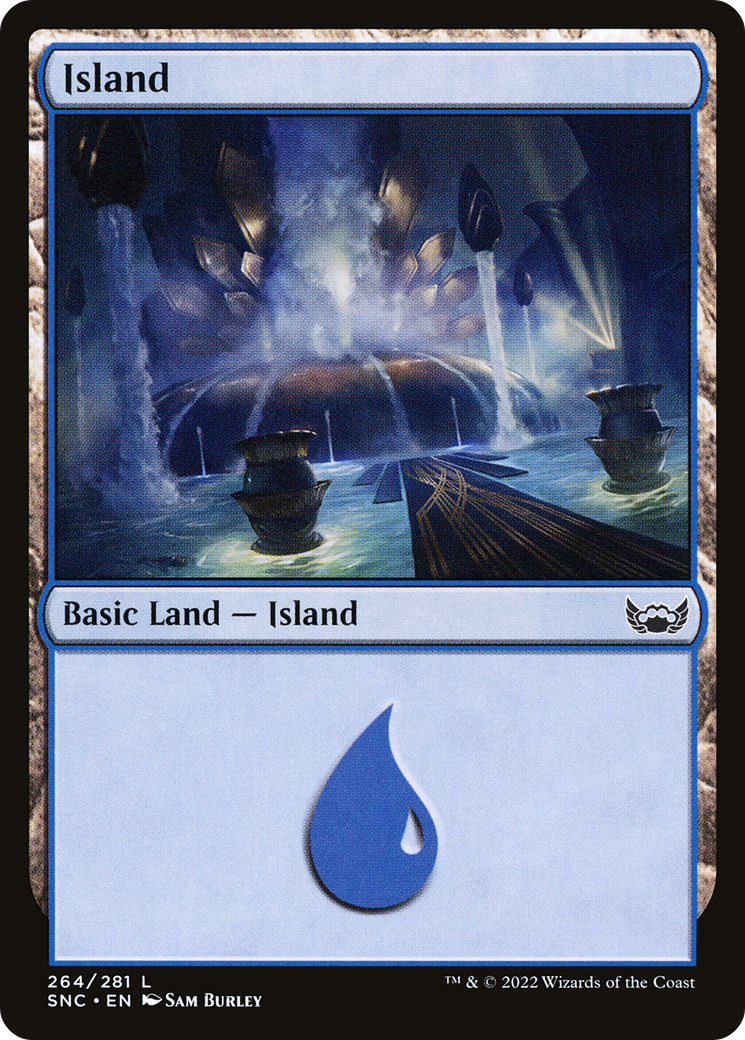 Island (264) (SNC-264) - Streets of New Capenna Foil