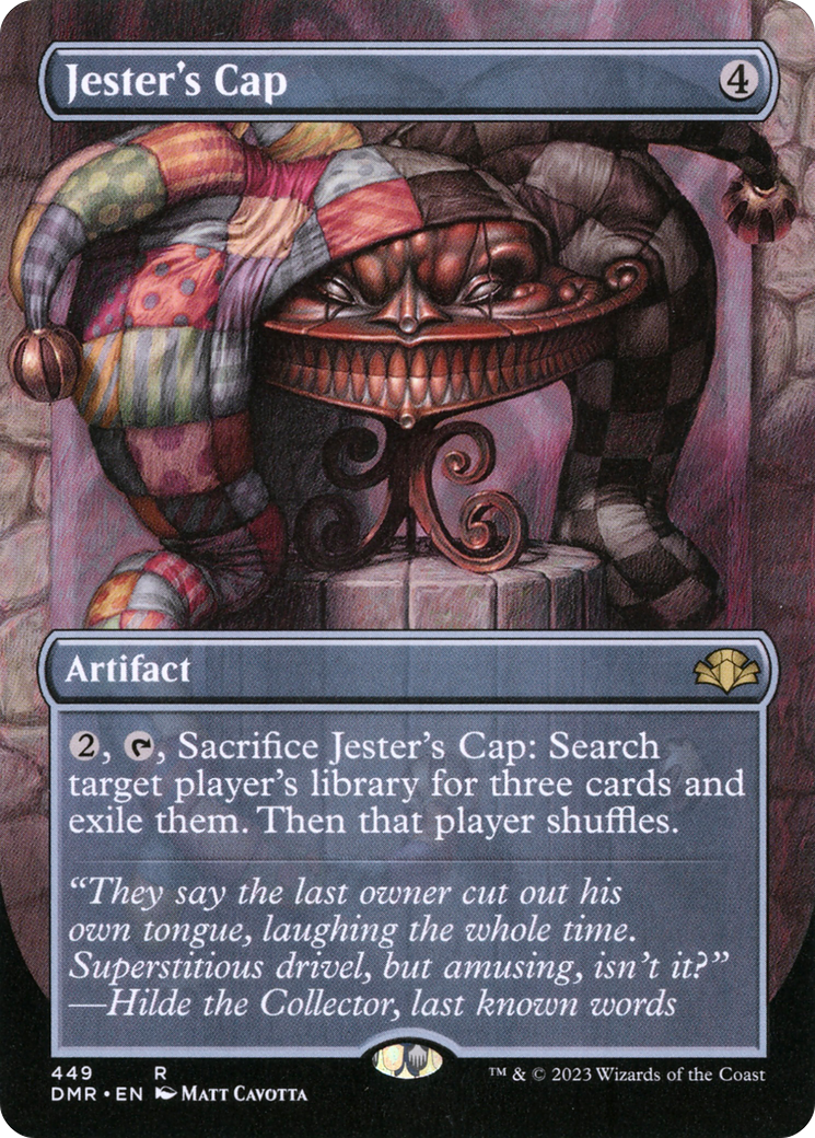 Jester's Cap (Borderless) (DMR-449) - Dominaria Remastered