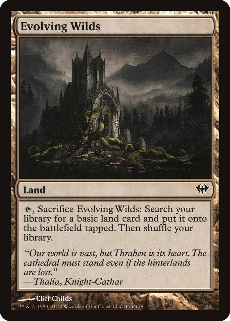 Evolving Wilds (DKA-155) - Dark Ascension Foil