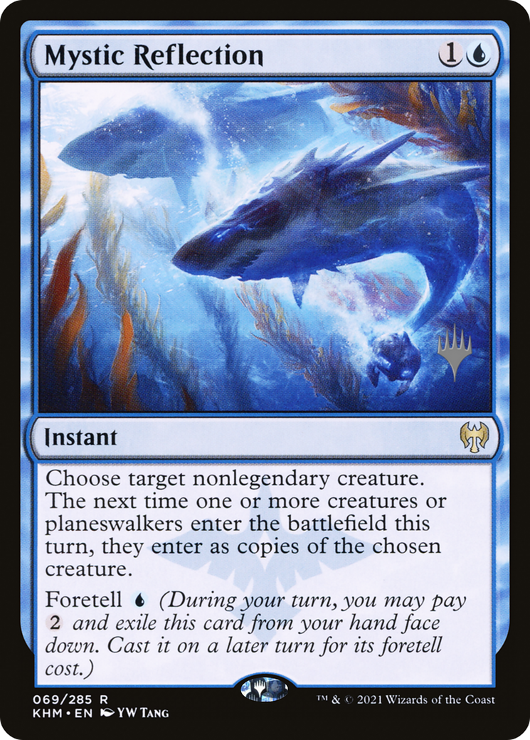 Mystic Reflection (PPKHM-069) - Kaldheim Promos Foil
