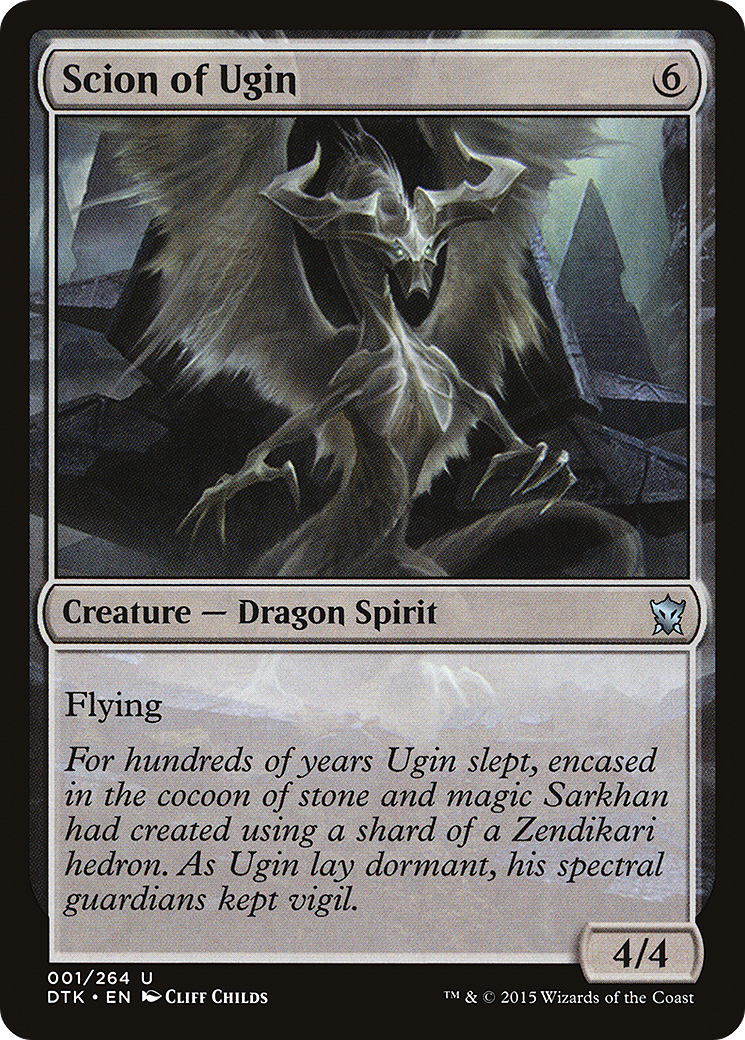 Scion of Ugin (DTK-001) - Dragons of Tarkir Foil