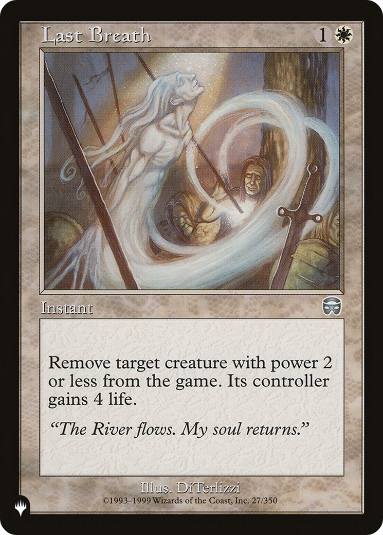 Last Breath (LIST-MMQ-27) - The List