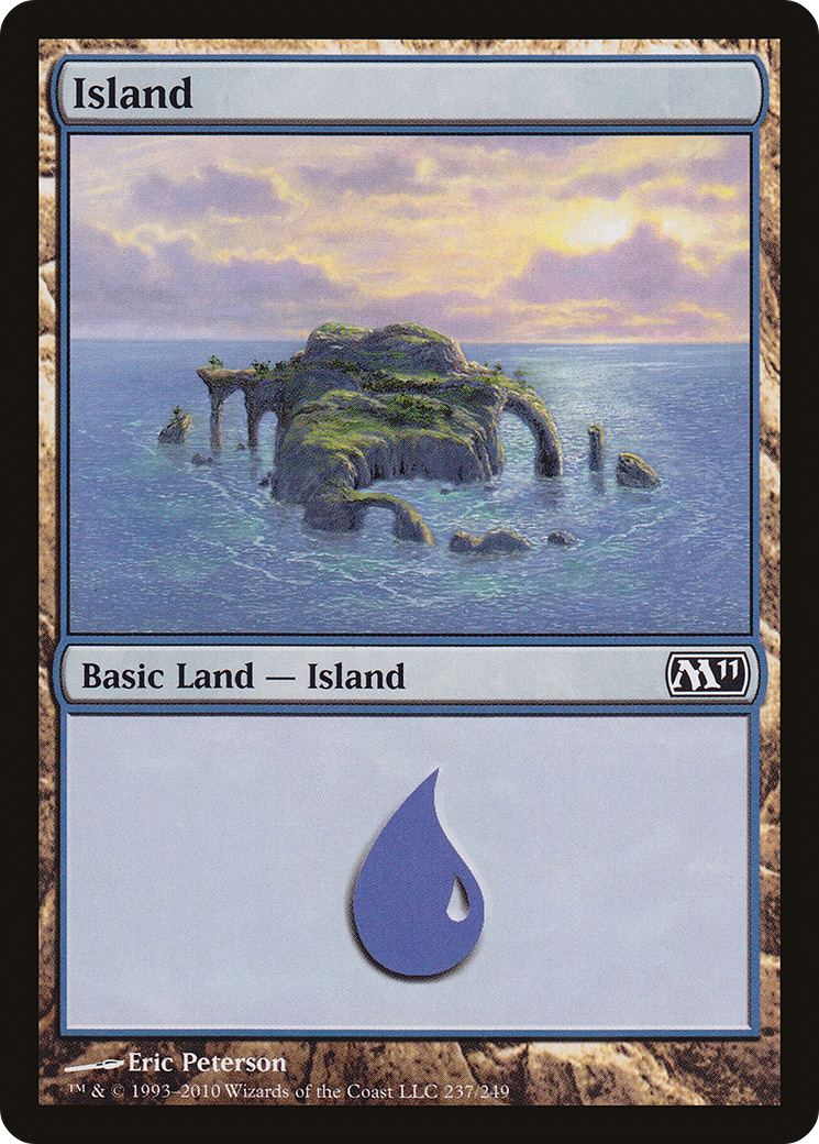 Island (237) (M11-237) - Magic 2011