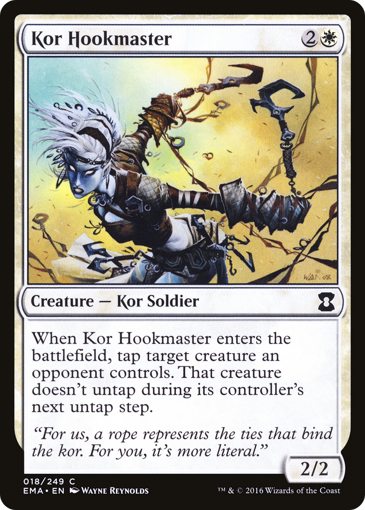 Kor Hookmaster (EMA-018) - Eternal Masters Foil