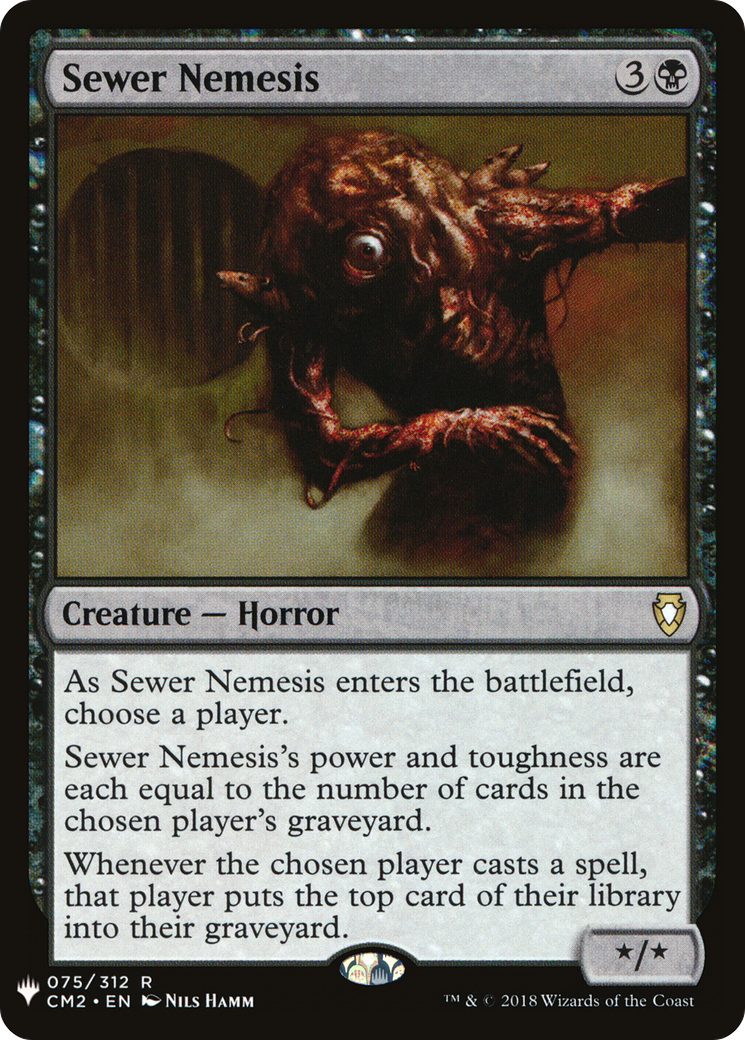 Sewer Nemesis (LIST-CM2-75) - The List