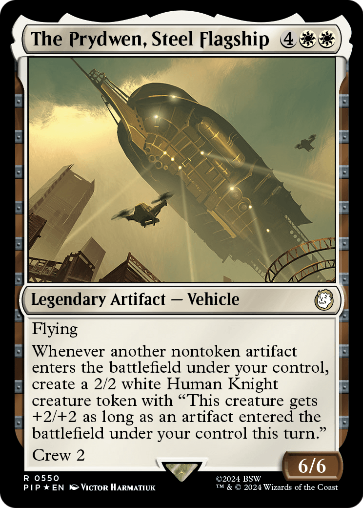 The Prydwen, Steel Flagship (Surge Foil) (PIP-550) - Fallout Foil