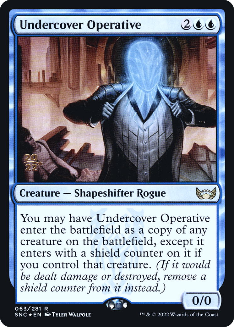 Undercover Operative (PRE-063) - Streets of New Capenna Promos Foil