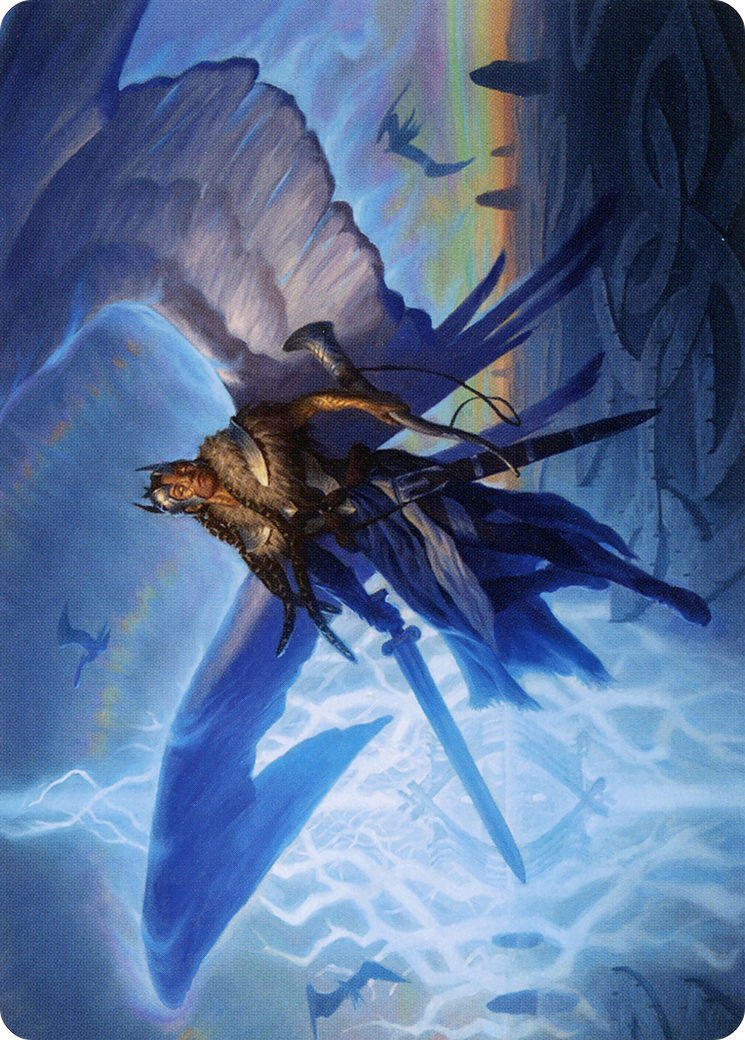 Righteous Valkyrie // Righteous Valkyrie (ASKHM-006) - Art Series: Kaldheim (Borderless)