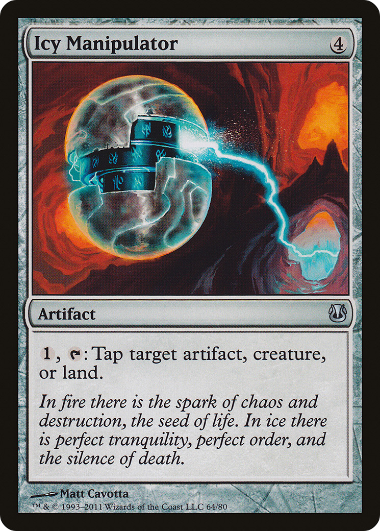 Icy Manipulator (DDH-064) - Duel Decks: Ajani vs. Nicol Bolas Foil