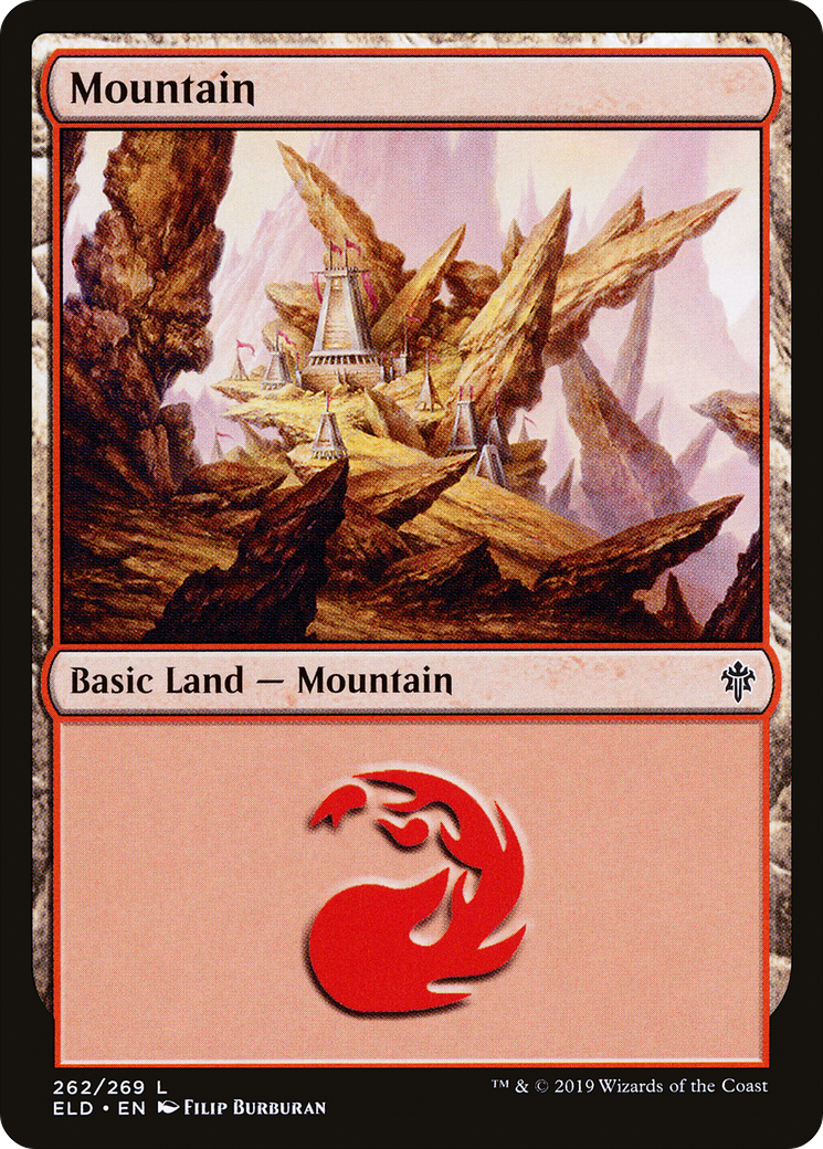 Mountain (262) (ELD-262) - Throne of Eldraine Foil
