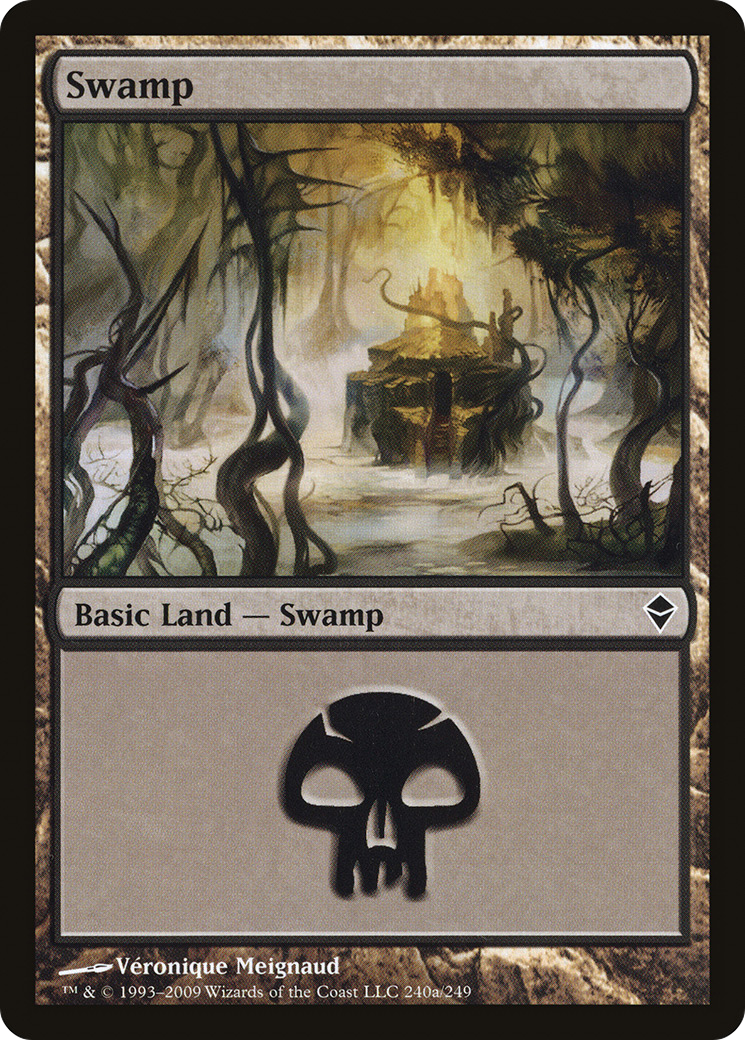 Swamp (240a) (ZEN-240A) - Zendikar