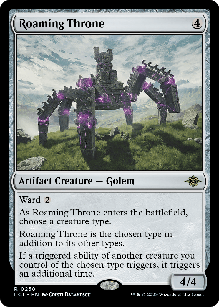 Roaming Throne (LCI-258) - The Lost Caverns of Ixalan Foil