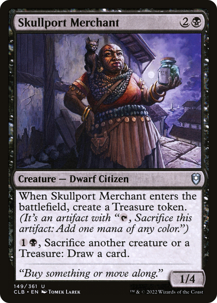 Skullport Merchant (CLB-149) - Commander Legends: Battle for Baldur's Gate Foil
