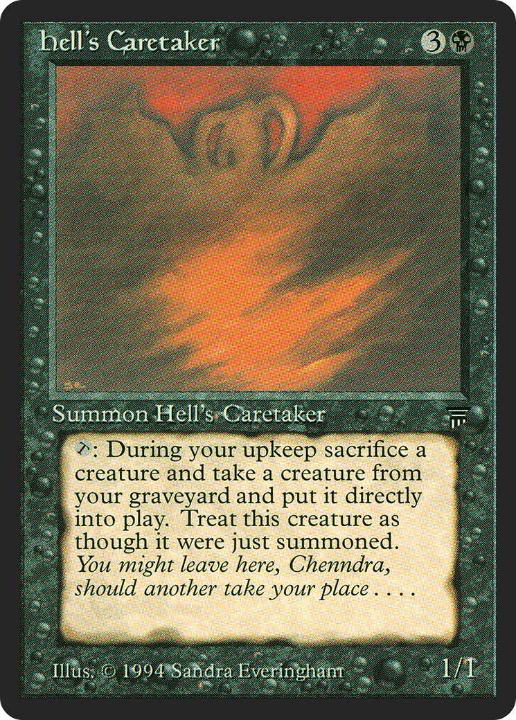 Hell's Caretaker (LEG-) - Legends