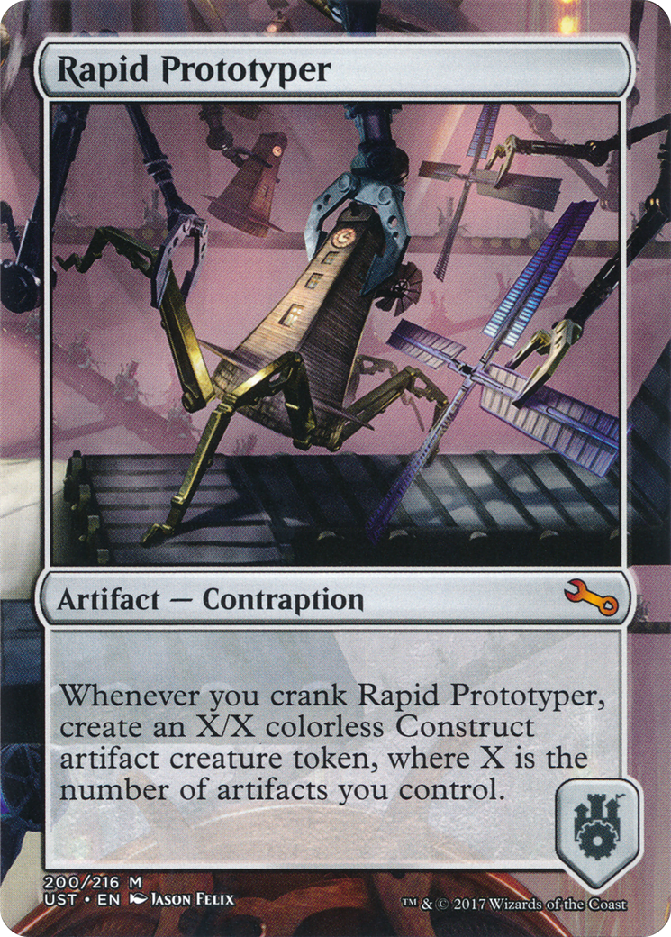 Rapid Prototyper (UST-200) - Unstable (Borderless) Foil