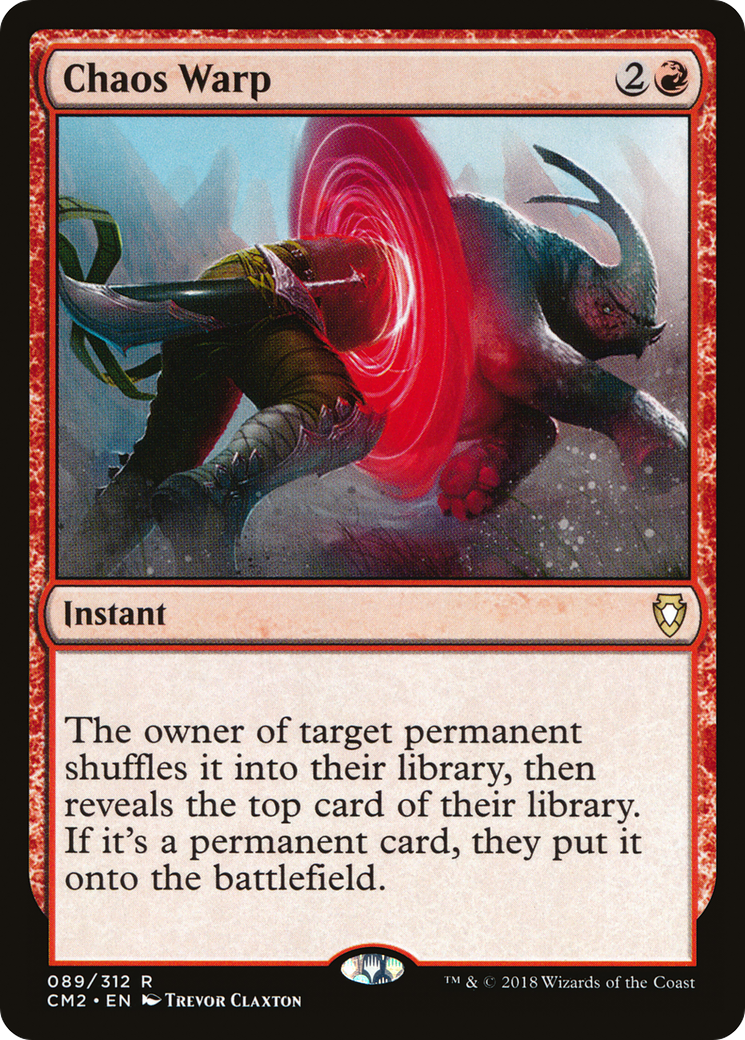 Chaos Warp (CM2-089) - Commander Anthology Volume II