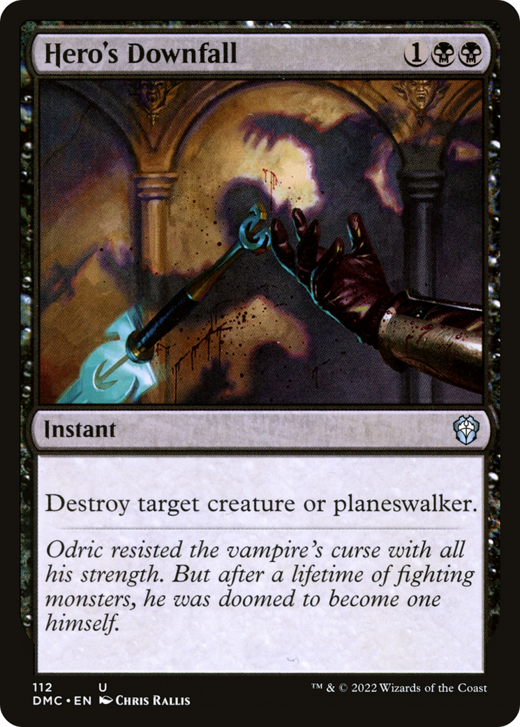 Hero's Downfall (DMC-112) - Dominaria United Commander