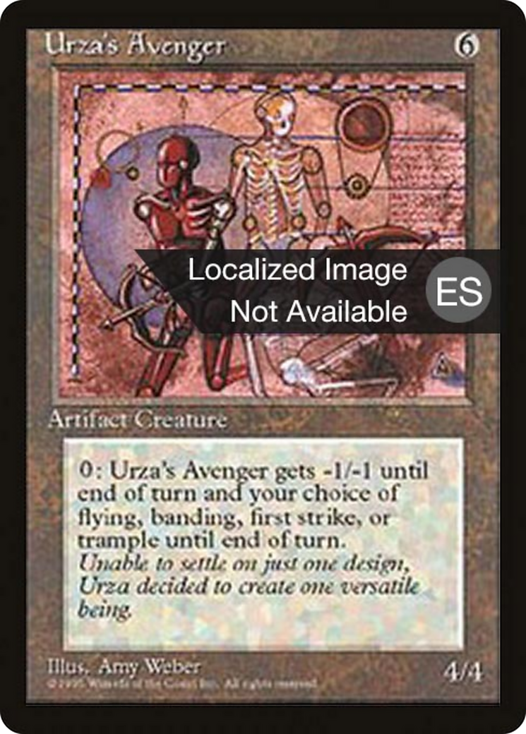 Urza's Avenger (4BB-) - Fourth Edition Foreign Black Border