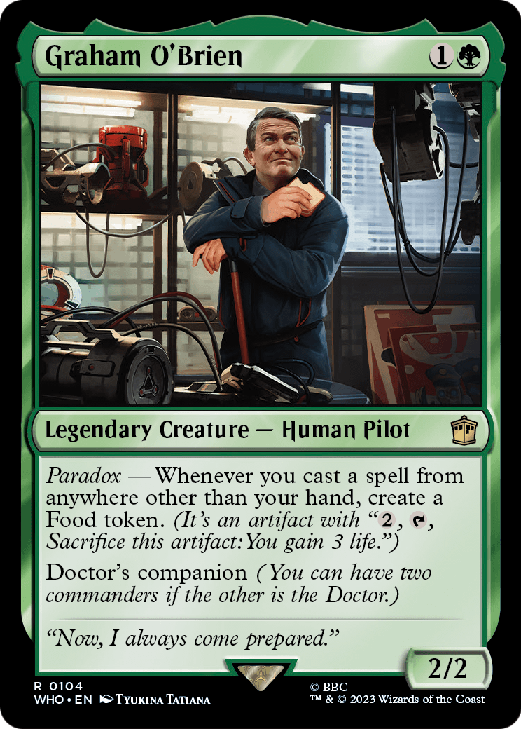 Graham O'Brien (WHO-104) - Doctor Who Foil
