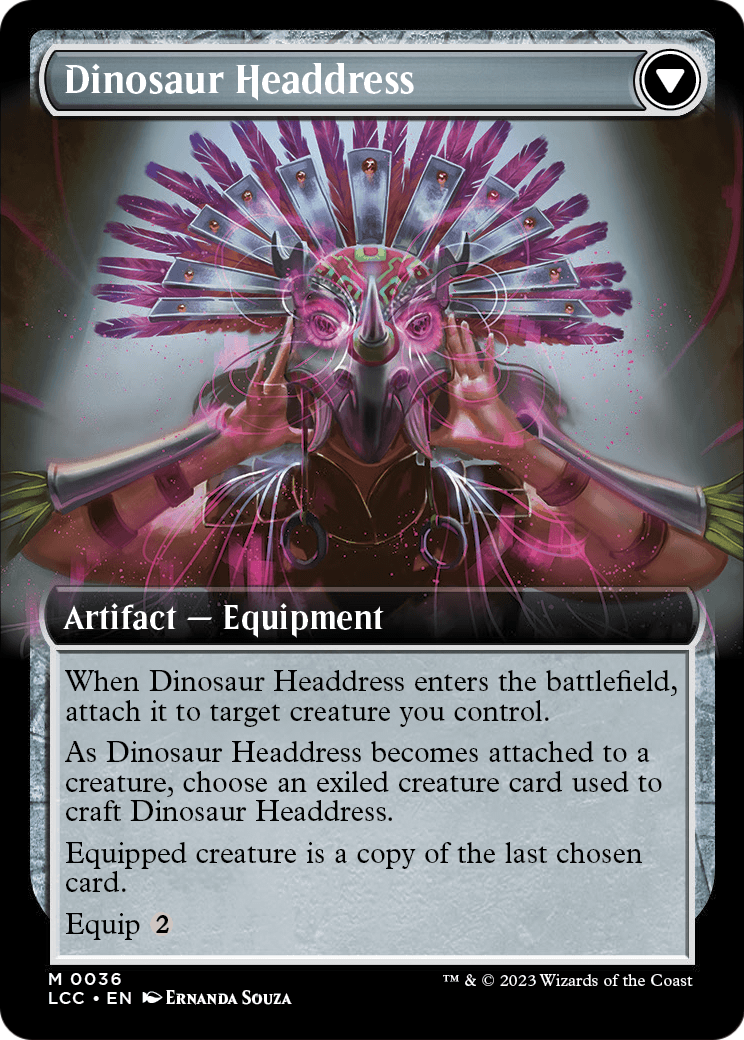 Paleontologist's Pick-Axe (Extended Art) (LCC-036) - The Lost Caverns of Ixalan Commander: (Extended Art)