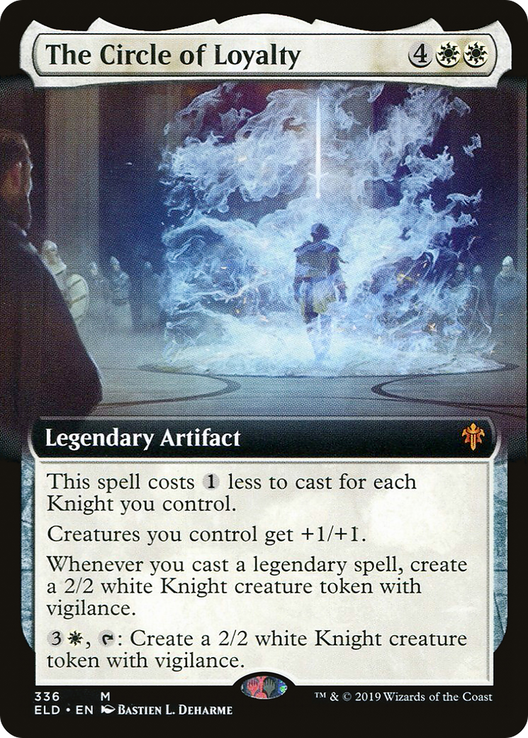 The Circle of Loyalty (Extended Art) (ELD-336) - Throne of Eldraine: (Extended Art) Foil