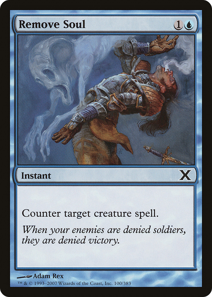 Remove Soul (10E-100) - Tenth Edition Foil