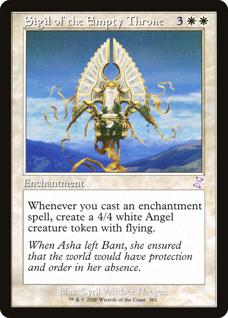 Sigil of the Empty Throne (TSR-301) - Time Spiral Remastered Foil