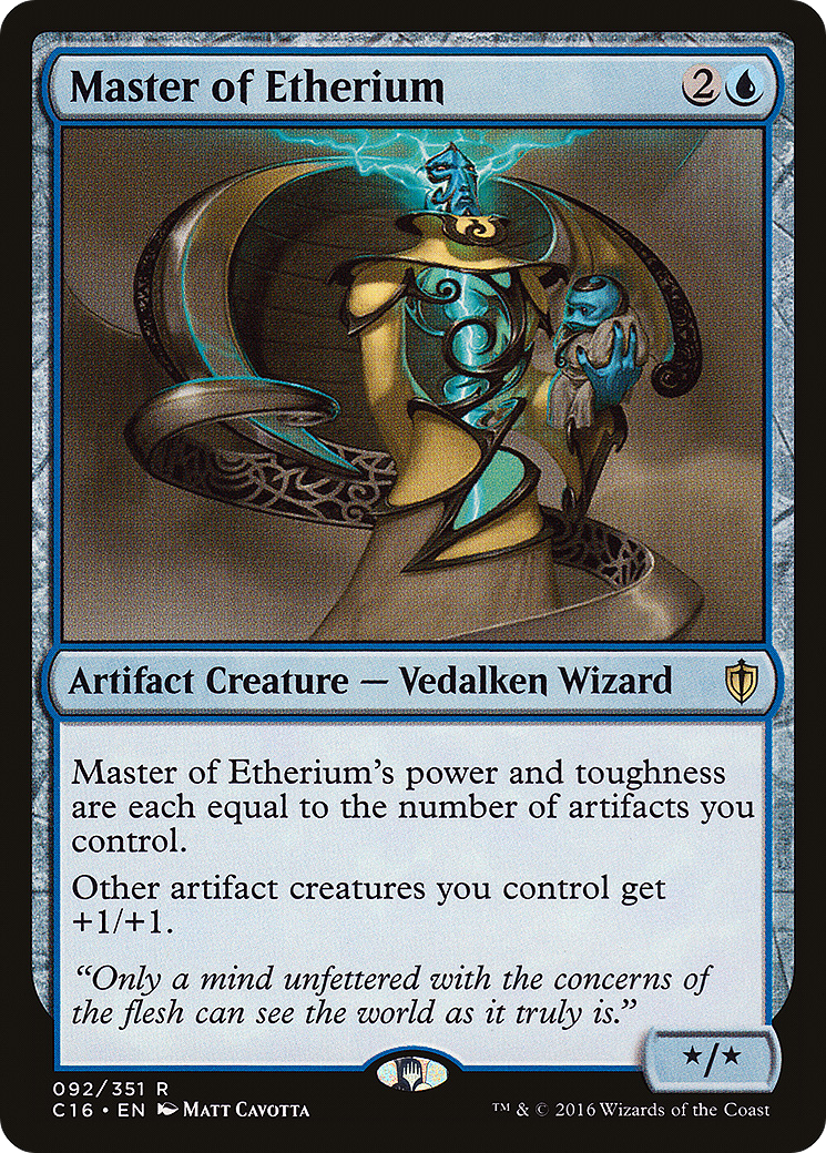 Master of Etherium (C16-092) - Commander 2016