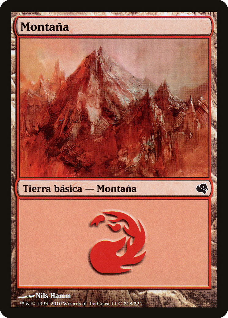 Mountain (Spanish) - "Montana" (218) (PS11-218) - Salvat 2011