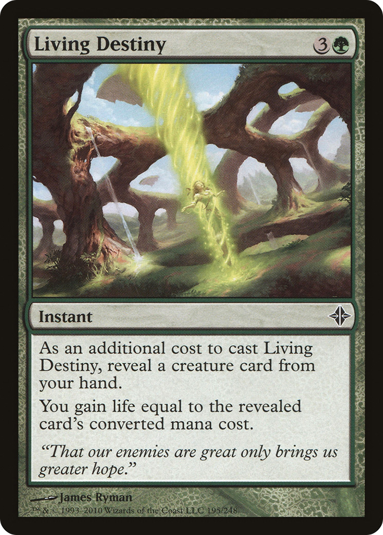 Living Destiny (ROE-195) - Rise of the Eldrazi Foil