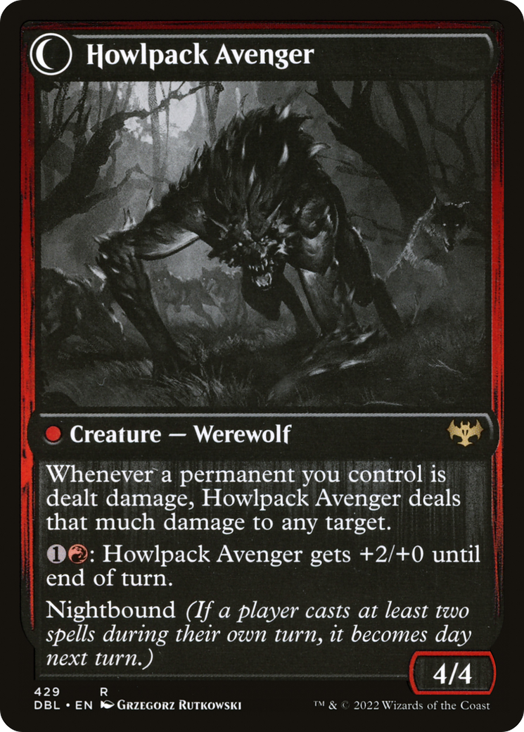 Ill-Tempered Loner (DBL-429) - Innistrad: Double Feature: (Double Faced Transform)