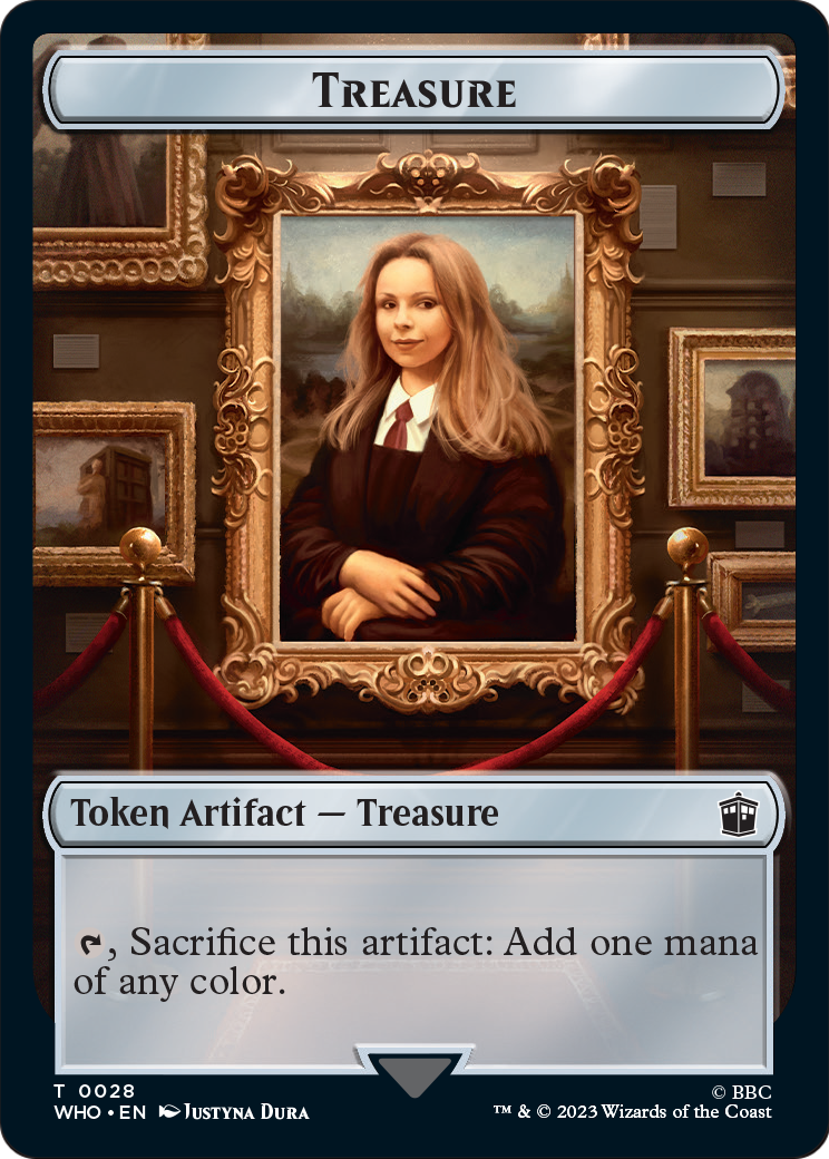 Treasure (TWHO-028) - Doctor Who Tokens
